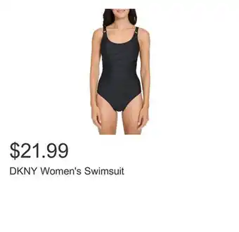 Costco DKNY Women's Swimsuit offer