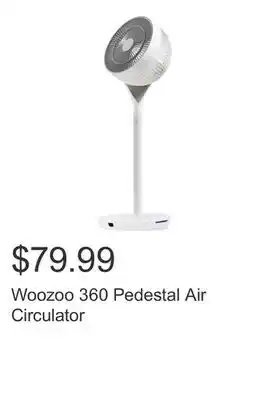 Costco Woozoo 360 Pedestal Air Circulator offer