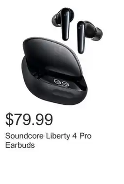 Costco Soundcore Liberty 4 Pro Earbuds offer