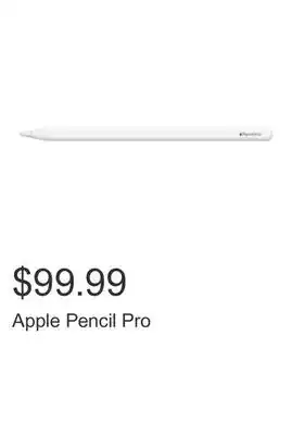 Costco Apple Pencil Pro offer