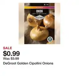 Tractor Supply Company DeGroot Golden Cipollini Onions offer