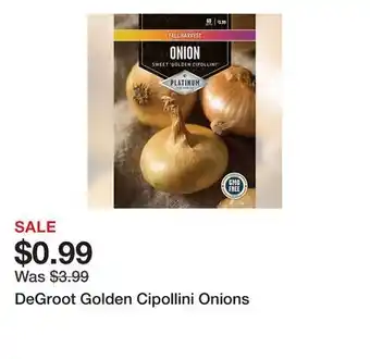 Tractor Supply Company DeGroot Golden Cipollini Onions offer