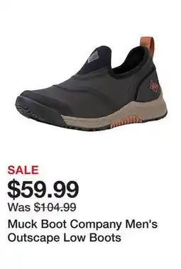 Tractor Supply Company Muck Boot Company Men's Outscape Low Boots offer