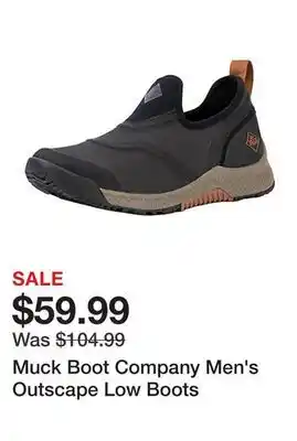 Tractor Supply Company Muck Boot Company Men's Outscape Low Boots offer