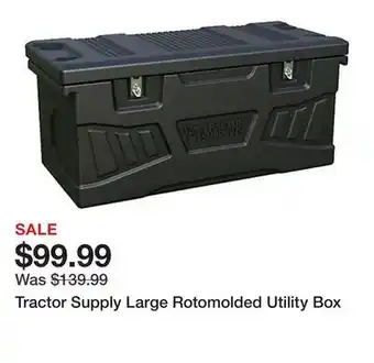 Tractor Supply Company Tractor Supply Large Rotomolded Utility Box offer