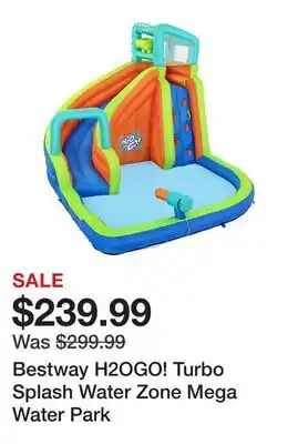Tractor Supply Company Bestway H2OGO! Turbo Splash Water Zone Mega Water Park offer