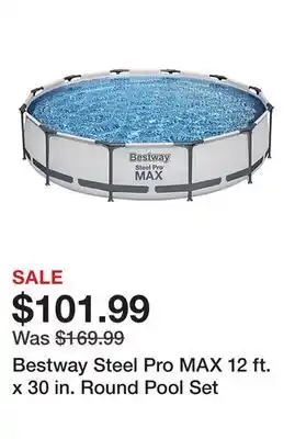 Tractor Supply Company Bestway Steel Pro MAX 12 ft. x 30 in. Round Pool Set offer