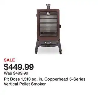 Tractor Supply Company Pit Boss 1,513 sq. in. Copperhead 5-Series Vertical Pellet Smoker offer