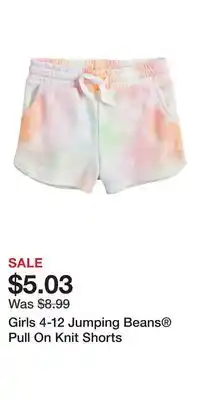 Kohl's Girls 4-12 Jumping Beans Pull On Knit Shorts offer