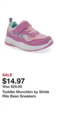 Kohl's Toddler Munchkin by Stride Rite Bean Sneakers offer