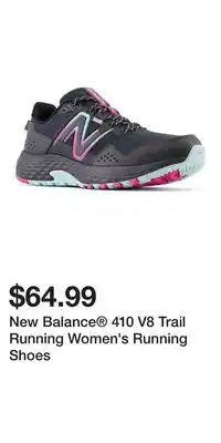 Kohl's New Balance 410 V8 Trail Running Women's Running Shoes offer