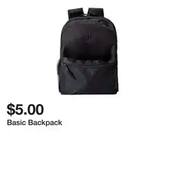 Five Below Basic Backpack offer
