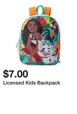 Five Below Licensed Kids Backpack offer