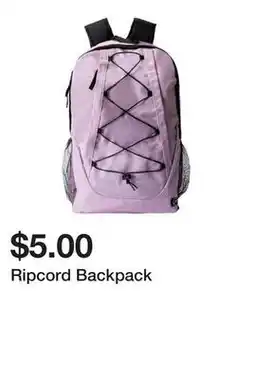 Five Below Ripcord Backpack offer
