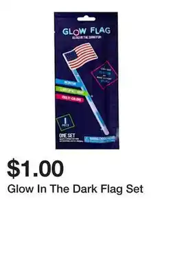 Five Below Glow In The Dark Flag Set offer