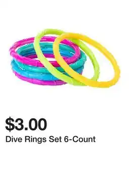 Five Below Dive Rings Set 6-Count offer