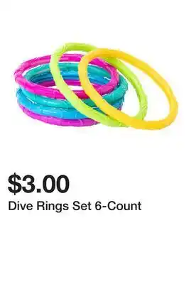 Five Below Dive Rings Set 6-Count offer