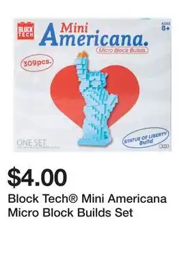 Five Below Block Tech Mini Americana Micro Block Builds Set offer