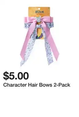 Five Below Character Hair Bows 2-Pack offer