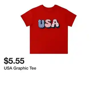 Five Below USA Graphic Tee offer