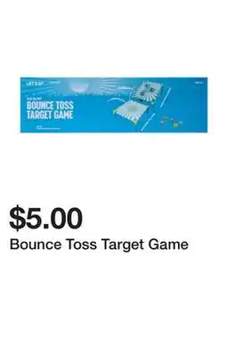 Five Below Bounce Toss Target Game offer