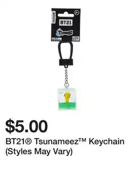 Five Below BT21 Tsunameez Keychain (Styles May Vary) offer