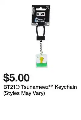 Five Below BT21 Tsunameez Keychain (Styles May Vary) offer