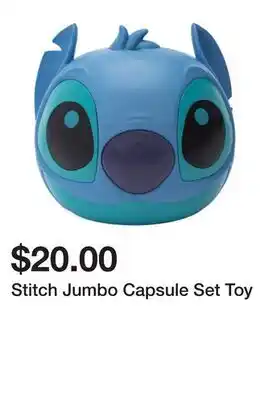 Five Below Stitch Jumbo Capsule Set Toy offer