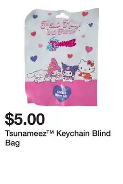 Five Below Tsunameez Keychain Blind Bag offer