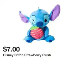 Five Below Disney Stitch Strawberry Plush offer