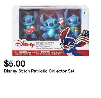 Five Below Disney Stitch Patriotic Collector Set offer