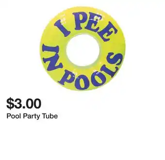 Five Below Pool Party Tube offer