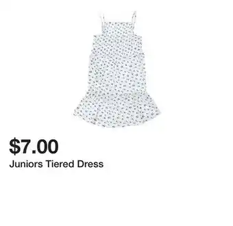 Five Below Juniors Tiered Dress offer