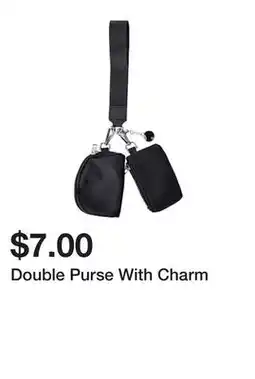 Five Below Double Purse With Charm offer