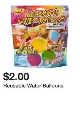 Five Below Reusable Water Balloons offer