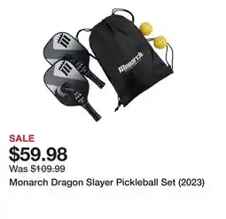 Dick's Sporting Goods Monarch Dragon Slayer Pickleball Set (2023) offer