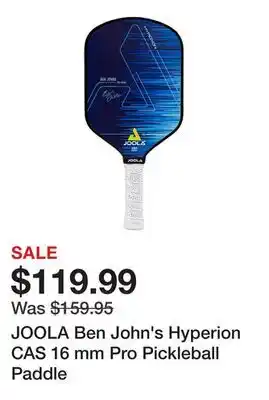 Dick's Sporting Goods JOOLA Ben John's Hyperion CAS 16 mm Pro Pickleball Paddle offer