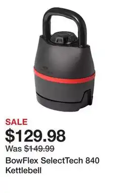 Dick's Sporting Goods BowFlex SelectTech 840 Kettlebell offer