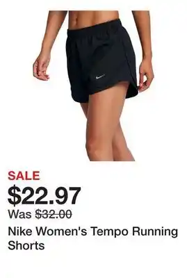 Dick's Sporting Goods Nike Women's Tempo Running Shorts offer