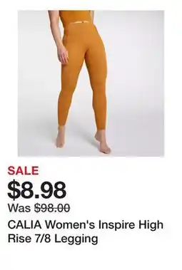 Dick's Sporting Goods CALIA Women's Inspire High Rise 7/8 Legging offer