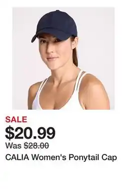 Dick's Sporting Goods CALIA Women's Ponytail Cap offer