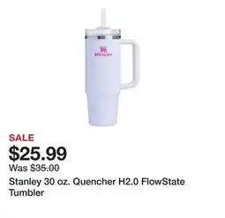 Dick's Sporting Goods Stanley 30 oz. Quencher H2.0 FlowState Tumbler offer