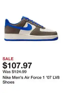 Dick's Sporting Goods Nike Men's Air Force 1 '07 LV8 Shoes offer