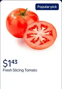 Walmart Fresh Slicing Tomato offer