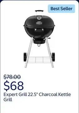 Walmart Expert Grill 22.5 Charcoal Kettle Grill offer