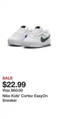 Nordstrom Nike Kids' Cortez EasyOn Sneaker offer