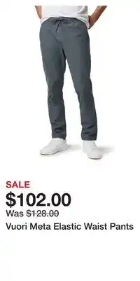 Nordstrom Vuori Meta Elastic Waist Pants offer