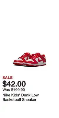 Nordstrom Nike Kids' Dunk Low Basketball Sneaker offer