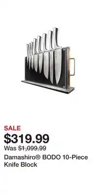 Nordstrom Damashiro BODO 10-Piece Knife Block offer