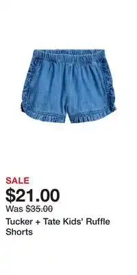 Nordstrom Tucker + Tate Kids' Ruffle Shorts offer